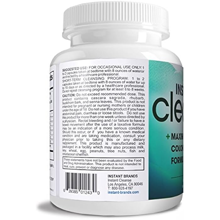 Instant Brands Cleanse Complete - Triple Strength Activated Colon Cleansefor Optimal Colon Health and Colon Care. - Image 2