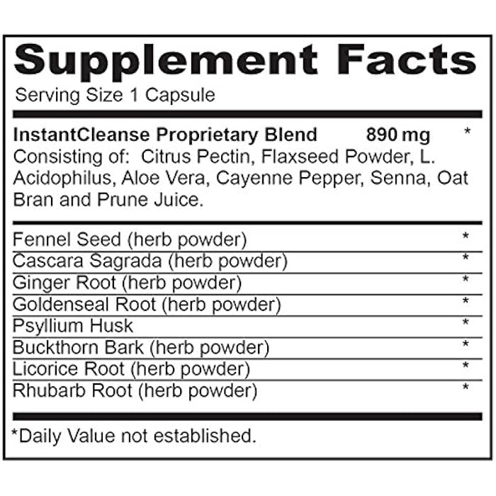 Instant Brands Cleanse Complete - Triple Strength Activated Colon Cleansefor Optimal Colon Health and Colon Care. - Image 5
