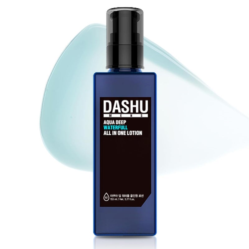 DASHU Aqua Deep Waterfull All in One Lotion 517oz  AntiWrinkle Face Moisturizer Lotion