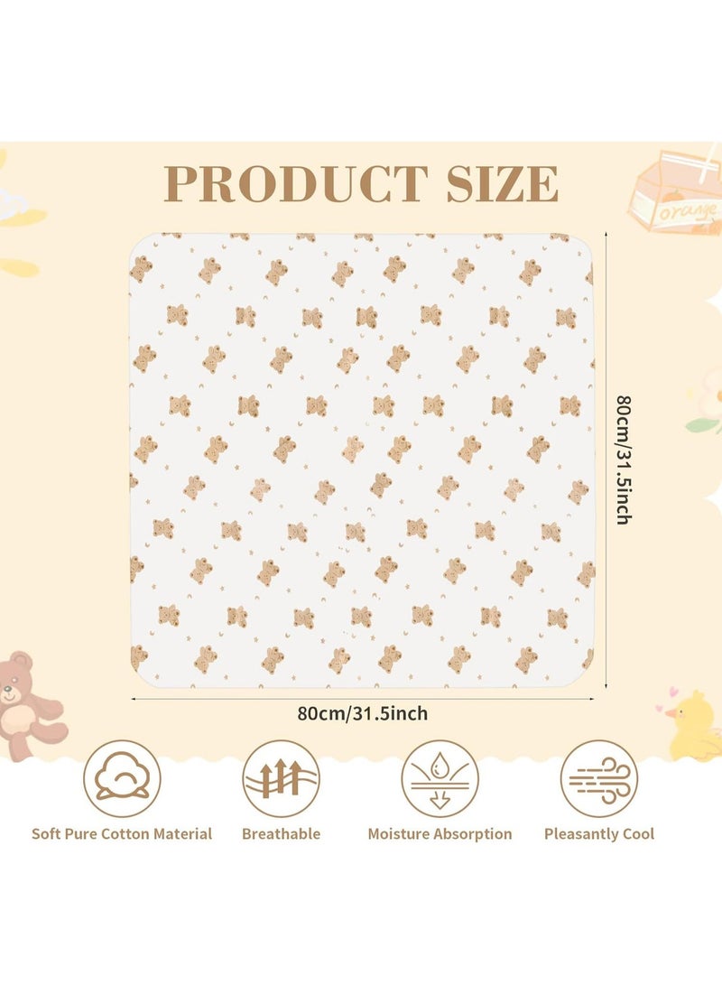 وانغبانغزي بطانية طفل لحديثي الولادة لطيف كوالا 100٪ قطن بطانية حديثي الولادة تنطبق على بطانيات سرير الأطفال القابلة للتنفس في الربيع أو الصيف للالتفاف ، عربة الأطفال / منشفة أساسيات الطفل (80 * 80 سم) - Image 2