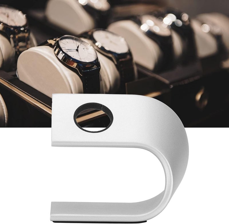 U Shape Watch Charging Stand, Wireless Watch Charger Stand with Cable Slot, Alloy Charging Dock Station for Watch and Smartwatches, Non - Slip Holder for Home or Repair Shop Use - Image 2