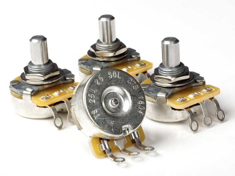 ToneShaper CTS Pot, 250k Audio, Solid Shaft (4 Pack) - Image 4