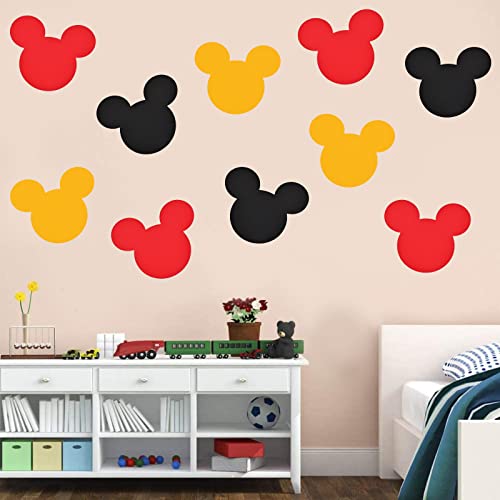 Lecferrarc 45 Pcs Mouse Cutouts Silhouette Mouse Birthday Paper Decorations for Theme Party Supplies School Bulletin Board Craft Home Wall Decor - Image 4