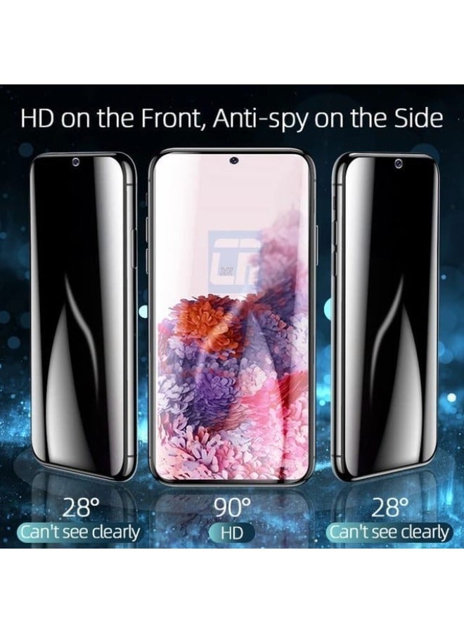 Privacy Screen Protector for Samsung Galaxy A35, 9H Hardness, Anti-Spy Tempered Glass Layer