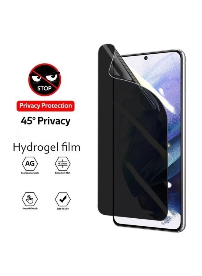 Privacy Screen Protector for Samsung Galaxy A35, 9H Hardness, Anti-Spy Tempered Glass Layer