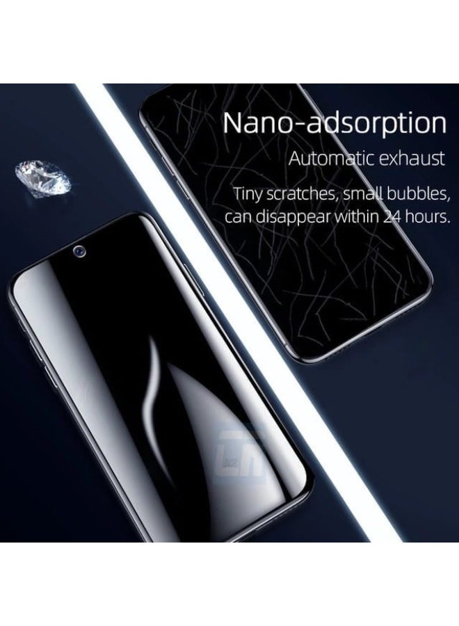 Privacy Screen Protector for Samsung Galaxy A35, 9H Hardness, Anti-Spy Tempered Glass Layer