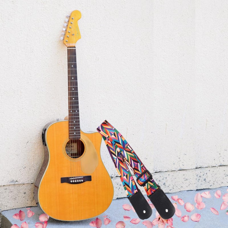 Mocking Bird Guitar Strap for Acoustic Adjustable Buckle Electric Guitar Strap Polyester Guitar Belt For Acoustic/Bass/Electric Guitars - Image 3