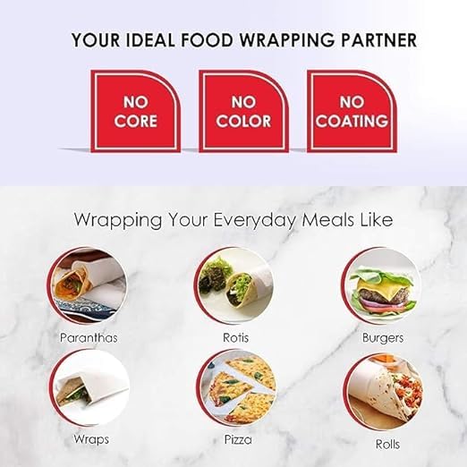 Eclet 50 Meter Food WRAP Multipurpose Food Wrapping Paper(H) - Image 4