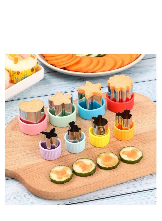 Sharpdo 12-Piece Stainless Steel Sandwiches Cutter Set - Image 4