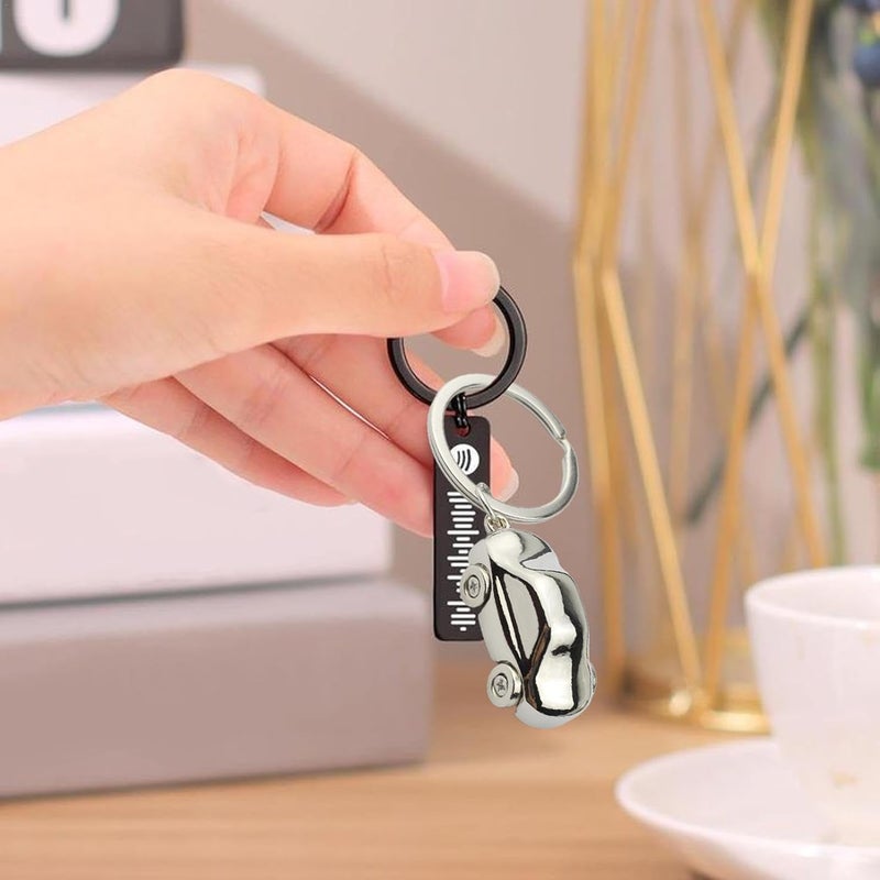 Car Model Keychain, Car Keychain - Creative Car Shape Keychain,Elegant Classic Vintage Metal Keychain Car For Car Enthusiast, Birthday - Image 2