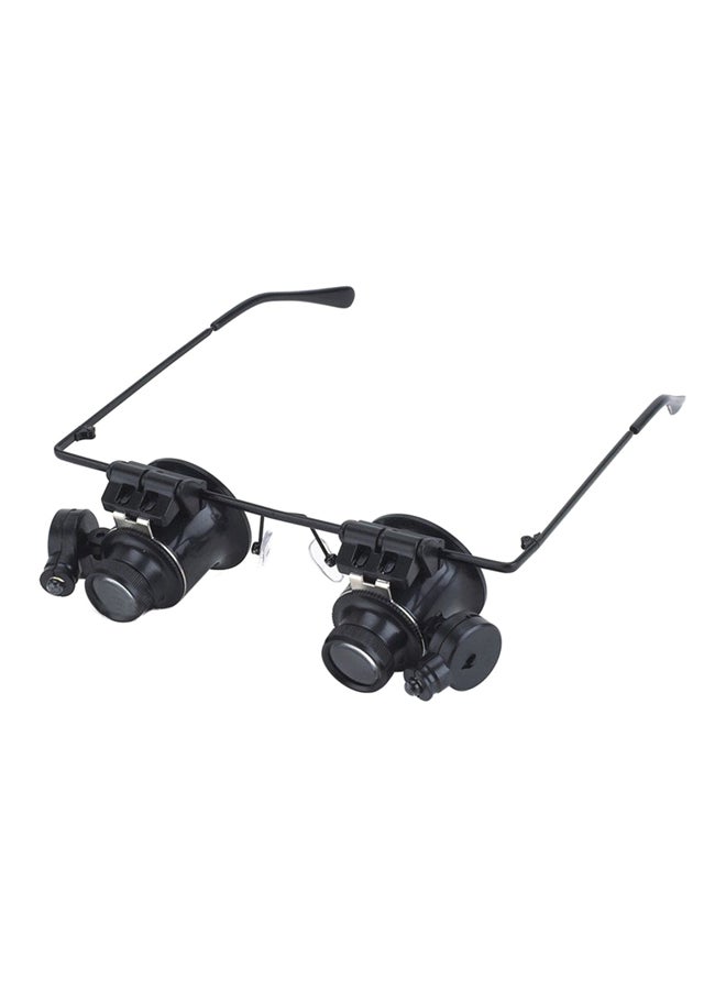 20X Glasses Type Magnifier Watch Repair Tool With Two LED Lights - Image 1