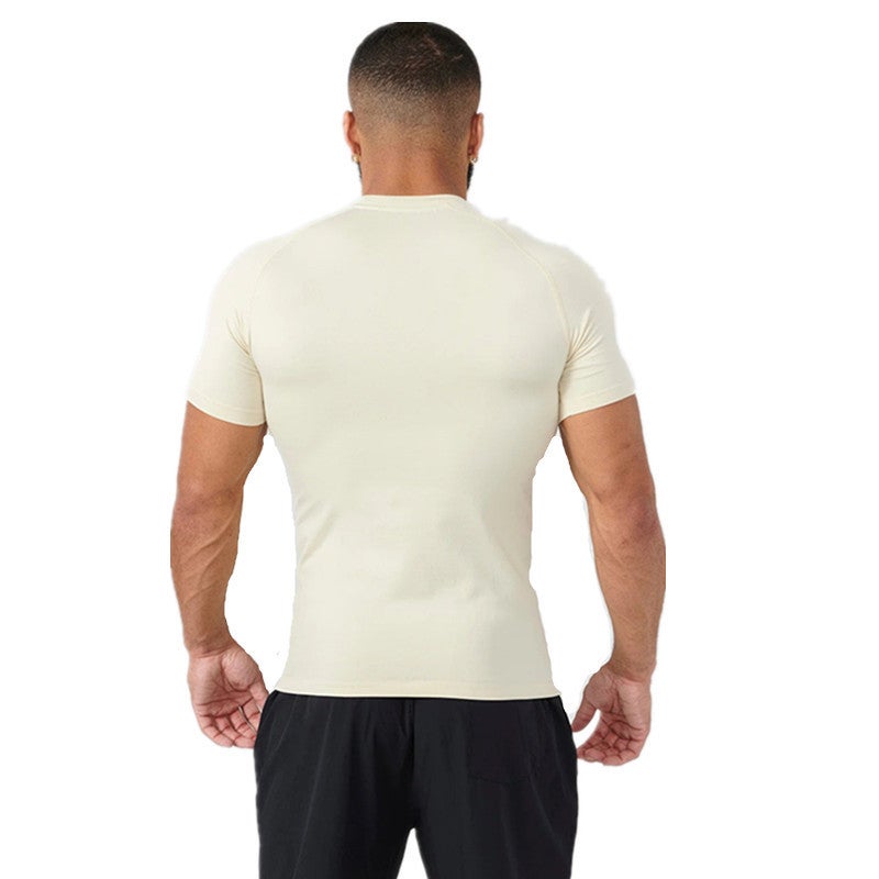 Fitness Clothes Coach Sports T-Shirt Muscle Tight Clothes Men'S High Elastic Training Clothes Short Sleeve Fitness Clothes Men'S - Image 5