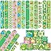 Lcnjscgo 48 PCS Frog Slap Bracelets Party Favors Frog Wristbands Bracelets Goodie Bag Fillers for Frog Birthday Party Decorations Supplies Gifts for Kids Boys Girls Classroom Rewards - Image 2