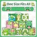 Lcnjscgo 48 PCS Frog Slap Bracelets Party Favors Frog Wristbands Bracelets Goodie Bag Fillers for Frog Birthday Party Decorations Supplies Gifts for Kids Boys Girls Classroom Rewards - Image 4