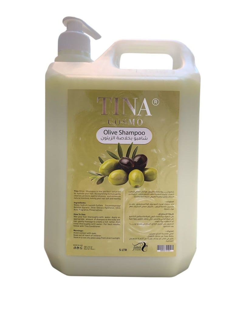 Tina Cosmo Tina Cosmo Shampoo Olive 5Ltr 