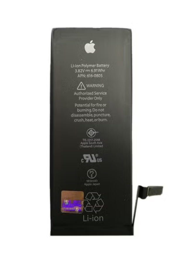 TIGER High-Quality Replacement Battery for Apple iPhone 6 – Durable Internal Rechargeable Battery Cell in Black with Long-Lasting Power, Stable Performance & Easy Installation – Perfect Fit for iPhone 6 to Restore Battery Health, Boost Daily Usage & Extend Device Life - Image 1