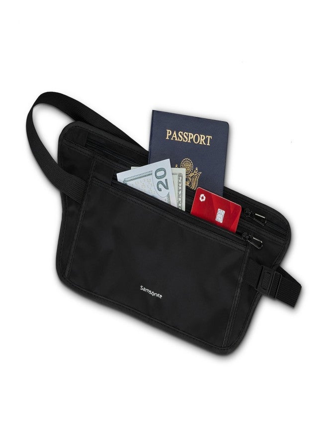 Samsonite RFID Waist Belt - Lightweight and Durable Nylon RFID Protection Technology - Blocks RFID Signals Encoded In Passports, IDs & Credit Cards - Image 2