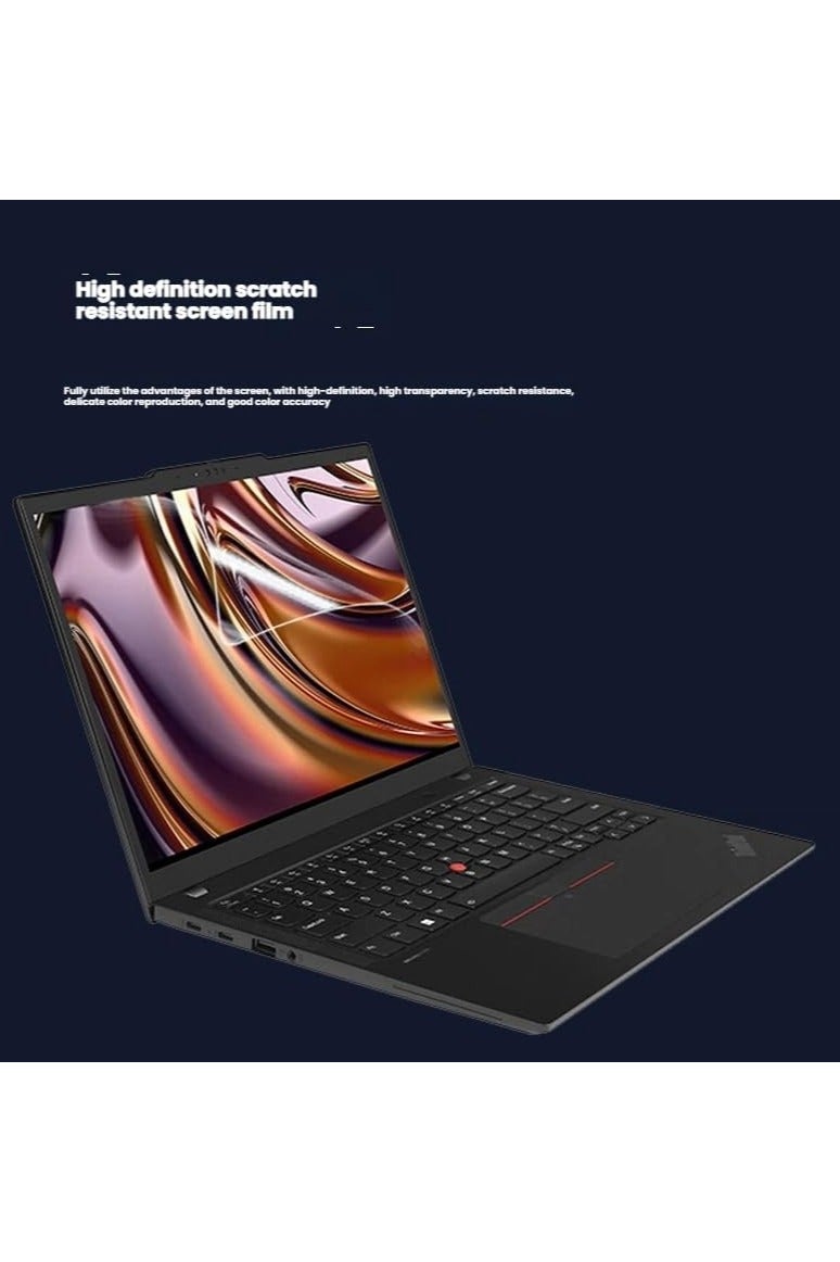 General [2-pack] Screen protector compatible with 13.3-inch Lenovo ThinkPad X13 Gen 6 (2025), high-definition crystal clear scratch-resistant and fingerprint-resistant soft laptop film  - Image 3