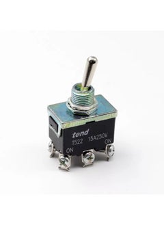 Real Tend Toggle Switch of Rating 250 V 10A for Industrial Application model T522B Made in Taiwan