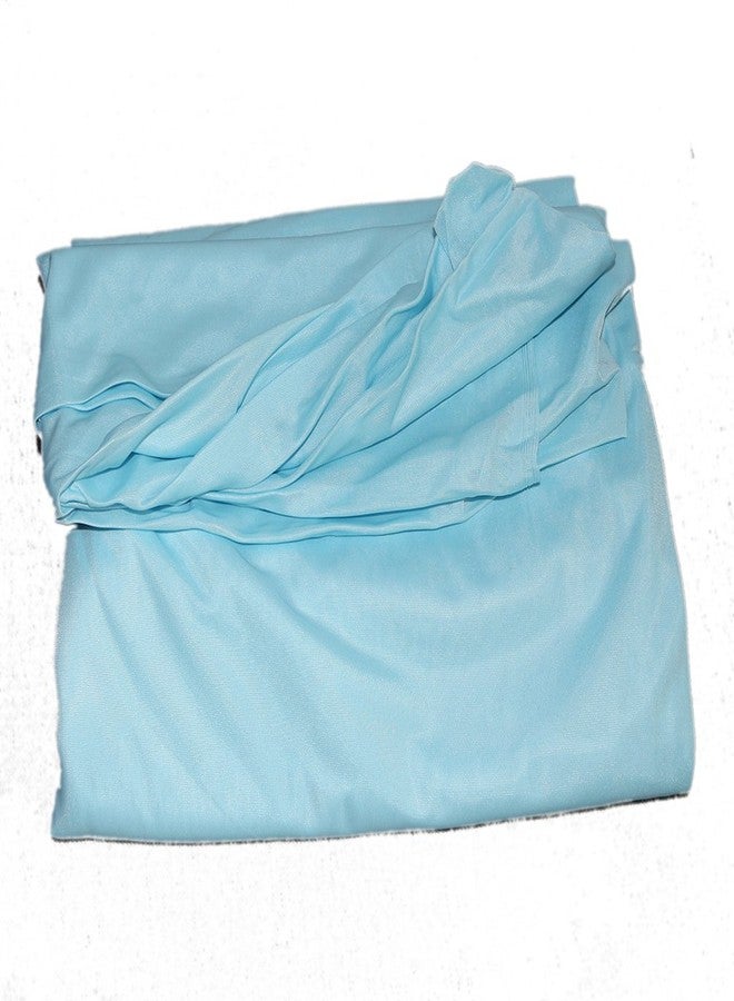 wellsem (lack Blue) - Deluxe L:5.5 Yards W:3 Yard Pilates Yoga Flying Swing Aerial Yoga Hammock Silk Fabric for Yoga Bodybuilding(5mx2.8m) - Image 3
