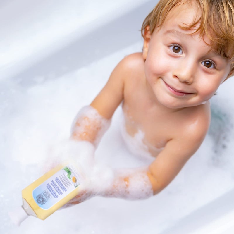 Intea شامبو إنتي كاموميلا للأطفال مع خصلات شقراء – 8.5 أونصة شامبو البابونج لتفتيح الشعر للأطفال – شامبو طبيعي للأطفال بدون سيليكون أو بارابين - Image 5