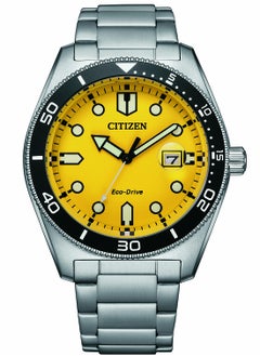 CITIZEN Men's Analog Round Shape Stainless Steel Wrist Watch AW1760-81Z - 43 Mm  - Image 1