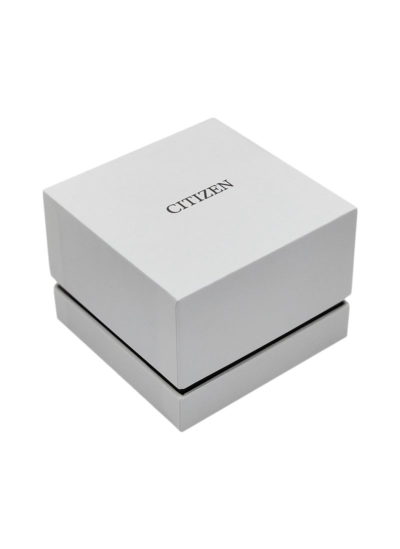 CITIZEN ساعة يد رجالية بعقارب دائرية الشكل من الستانلس ستيل AW1760-81Z - 43 ملم  - Image 4