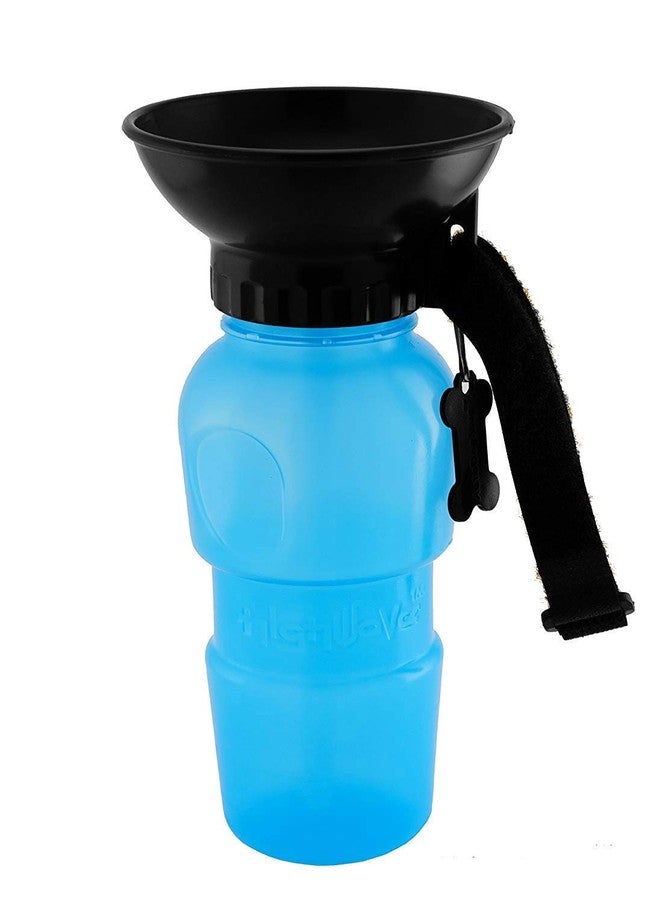 Drake Dog Water Bottle Portable Aqua Dog Water Bottle for Dog/Cat Bottle Sipper with Bowl Water Bottle Bowl 18-oz Travel Pet Water Bottle - Image 1