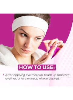 Andrea Andrea Eyeq's Oil-free Eye Make-up Correctors Pre-moistened Swabs, 50 Count  - Image 2