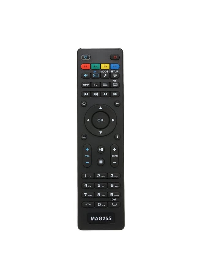 Zaboon - Replacement TV Remote Controller For Mag 250 254 255 260 261 270 IPTV For Set Top Box Black - Image 1