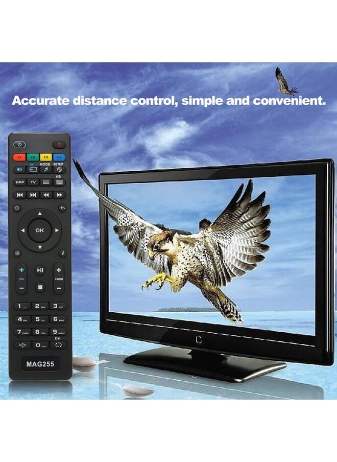 Zaboon - Replacement TV Remote Controller For Mag 250 254 255 260 261 270 IPTV For Set Top Box Black - Image 1