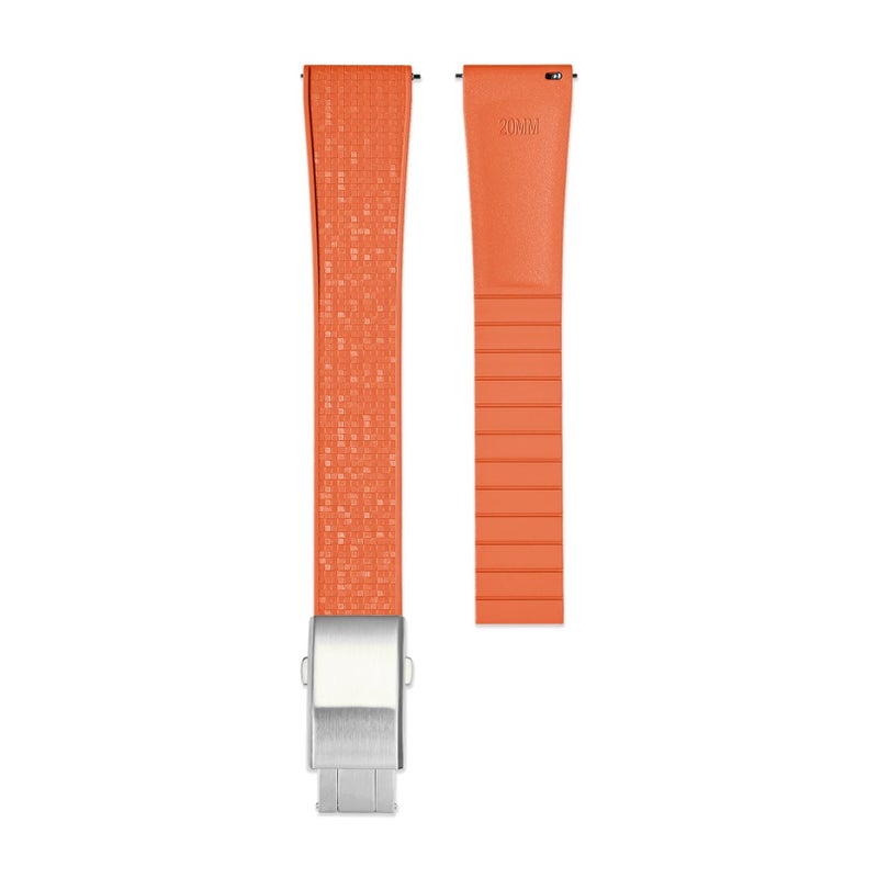 Bluejw Quick Release FKM Rubber Watch Strap 18mm 20mm 21mm 22mm - Premium Waterproof Replacement Band for Tissot & Omega Watches - Image 1