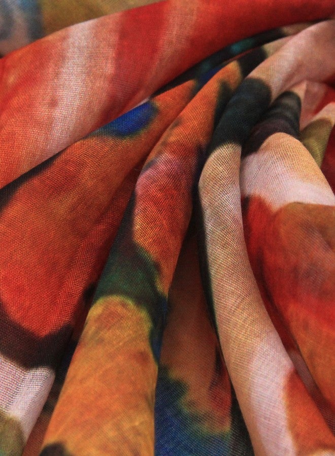 PANTONIGHT Scarf for Women Lightweight Print Fashion for Spring Fall Winter Scarves Shawl Wrap… - Image 5