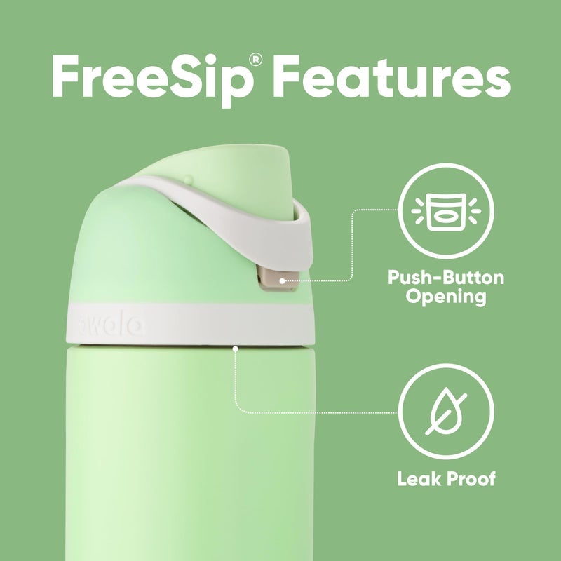 Owala Star Wars FreeSip Insulated Stainless Steel Water Bottle with Straw for Sports and Travel, BPA-Free, 24-Ounce, Stronger Than You Think - Image 4