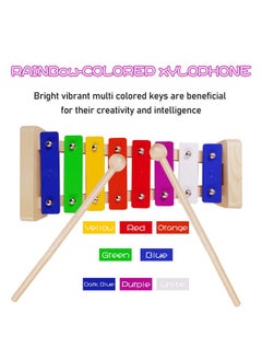 Xylophone For Kids,Glockenspiel With 2Child Safe Mallets 8Notes Diatonic,Colorful Metal Bars With Educational Development Musical,Xylophone For Toddlers,Kid Toy As Holiday/Birthday Diy Id - pzsku/Z0311F9C2DA7617AB662CZ/45/_/1734347872/bf503b03-292a-4d43-9364-015bca30516d