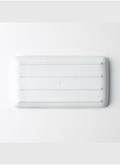 MUJI Porcelain Square Plate,?W 22.5 x D 12 x H 2.5 cm, White  - Image 4