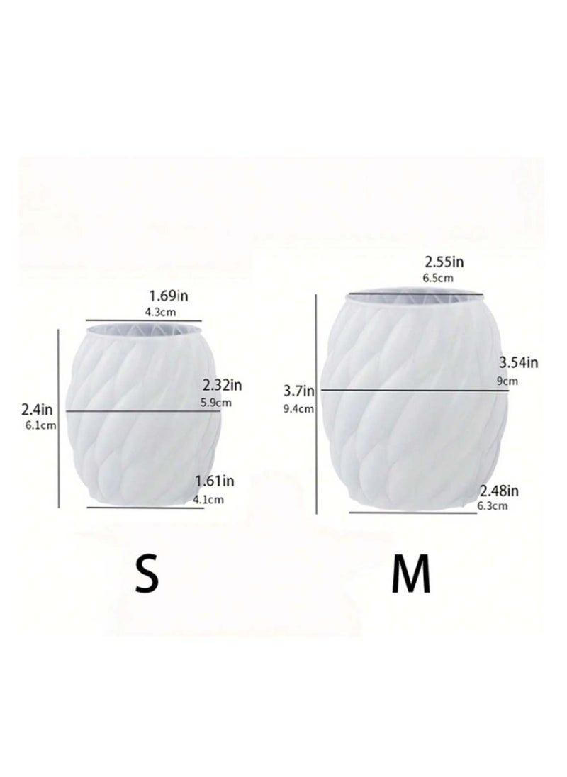 Inches Home 2 Twisted Wave Candles  - Image 4
