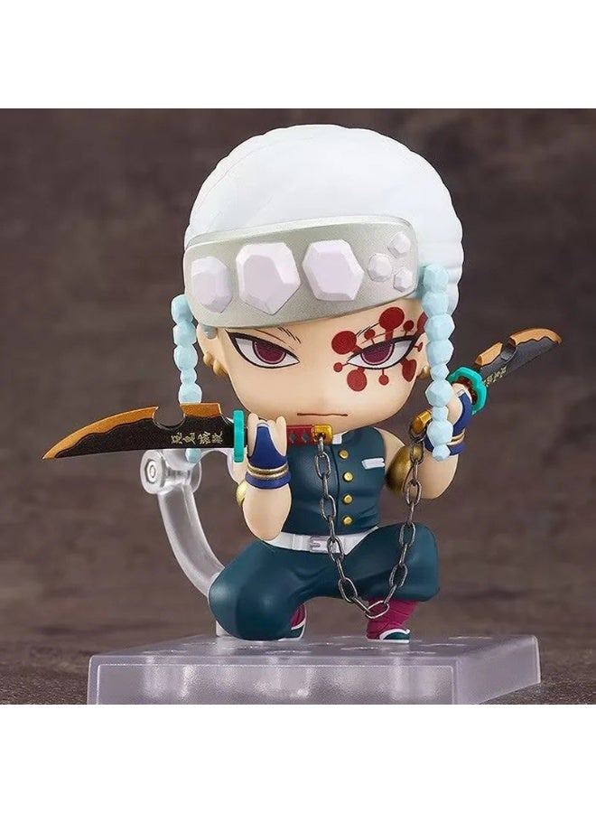 general Demon Slayer movable Doll Model Decoration Uzui Tengen desktop Decoration Toy Gift for family and friends - Image 2
