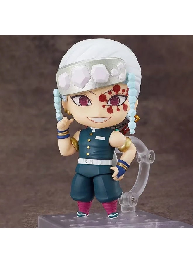 general Demon Slayer movable Doll Model Decoration Uzui Tengen desktop Decoration Toy Gift for family and friends - Image 1