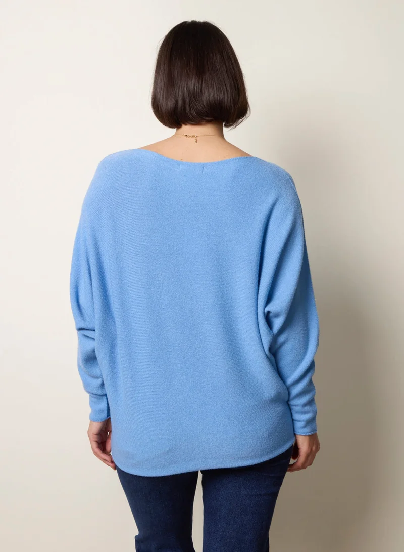 بلو فانيلا Round Neck Jumper