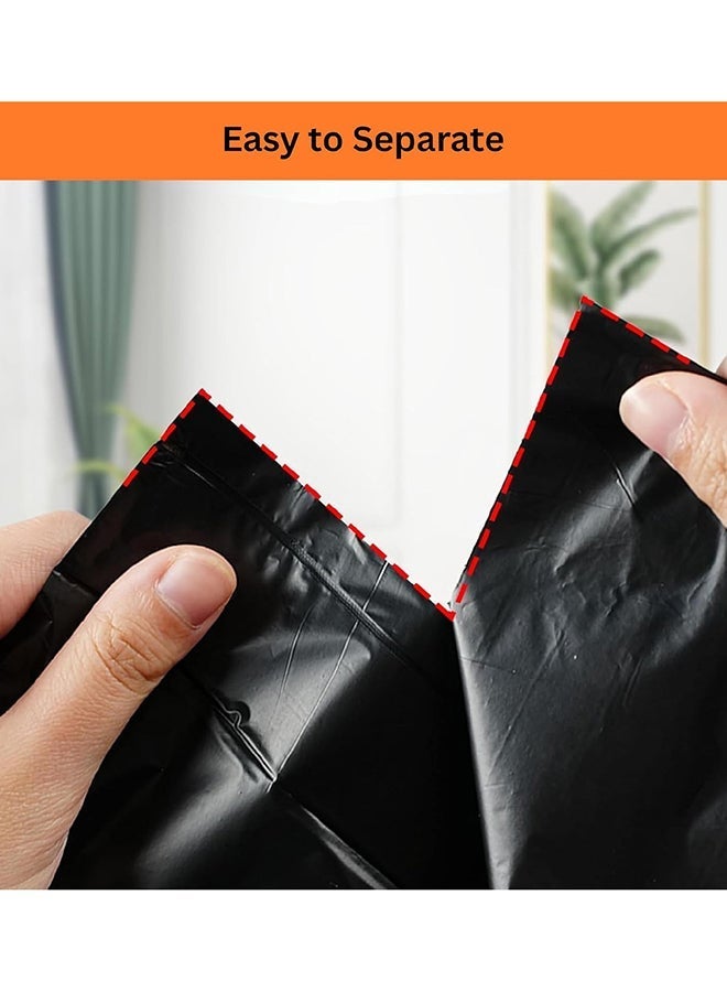 Enviro Guard Black Garbage Bags Large 55 Gallons (80 x 110 cm) – Heavy Duty Flat Type Trash Bags, Strong & Leak Resistant Bin Liners – 15 Bags per Pack, Pack of 3 (45 Bags Total) - Image 5