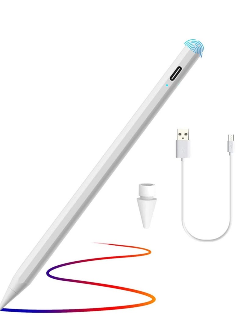 ELTRAZONE Pen For Apple iPad Stylus Features A Fine Tip Of 1.2mm White - Image 1