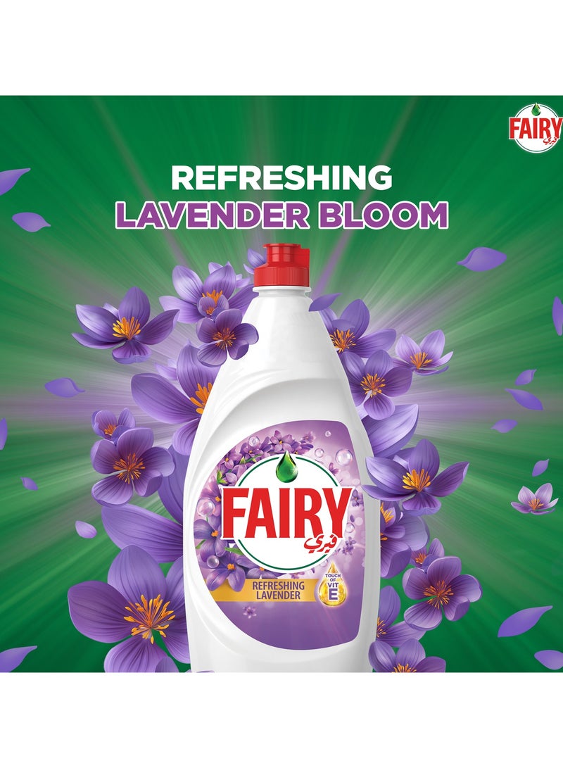 Fairy Dishwashing Liquid Refreshing Lavender 3 x 600ml - Image 4