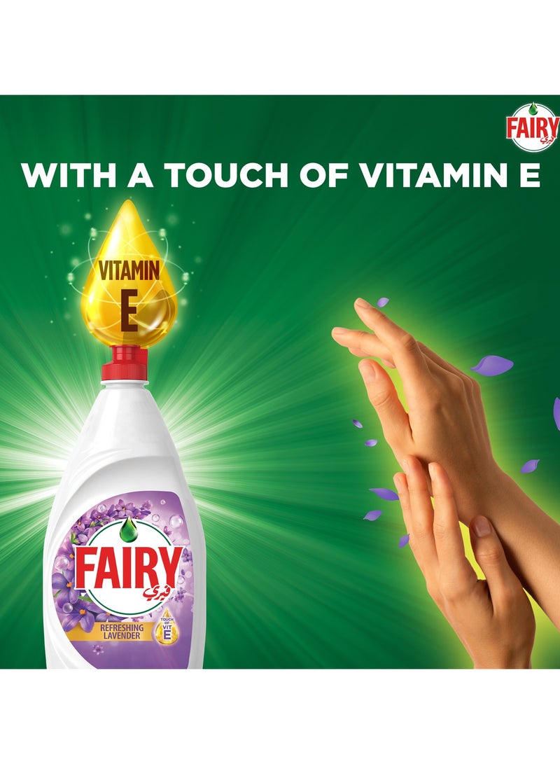 Fairy Dishwashing Liquid Refreshing Lavender 3 x 600ml - Image 2