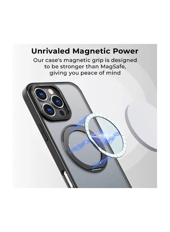 PROTECT FMSIP16PBLK iPhone 16 pro Fume Magsafe Case Black - Image 2