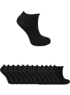 Ozzy Socks 12 Pairs Women's Cotton Booties  - Image 2