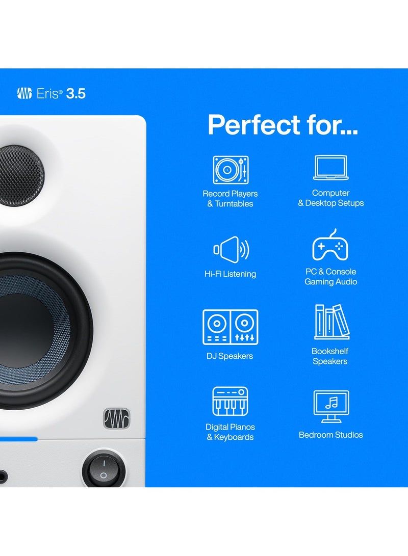PreSonus Eris 3.5 2nd Gen HD Professional Studio Monitors - Image 4