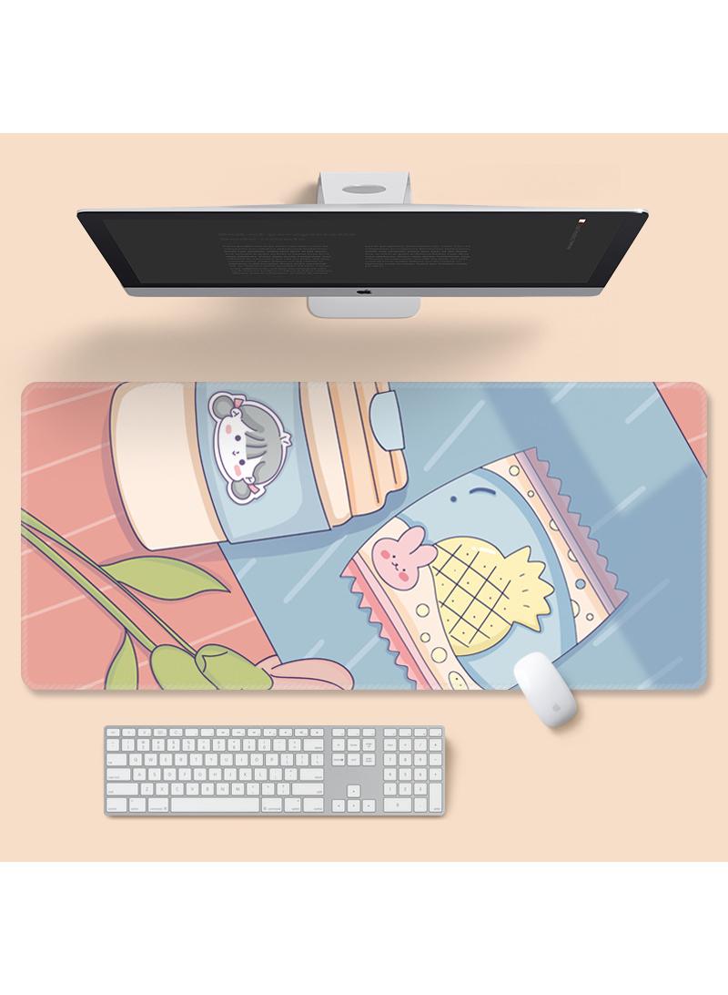 Y&D Large Anime Personality Gift Games Gaming Mouse Pad Extended Large Mat Desk Pad Stitched Edges Mousepad Long Mouse Pad And Non-Slip Rubber Base Mice Pad 900X400X3mm - Image 1