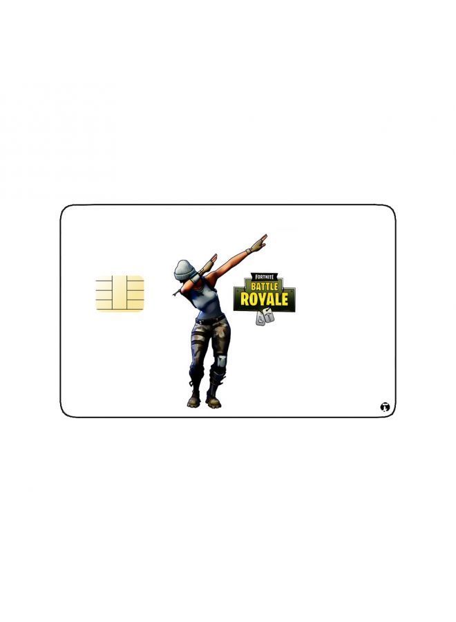 RKN PRINTED BANK CARD STICKER Pubg Mobile Video Game - Image 1