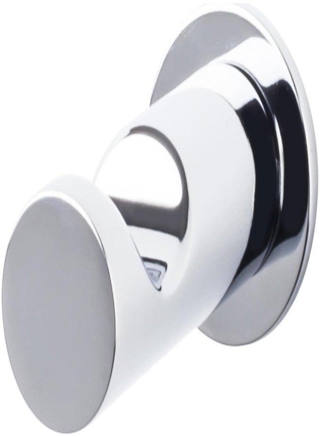 Top Knobs HOP1-PC Hopewell Bath Single Hook Chrome - Image 1
